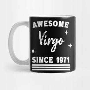 Awesome since 1971 Virgo Mug